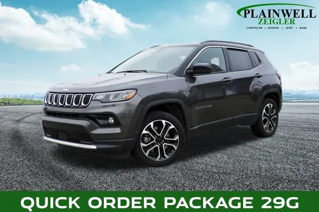Gray 2023 Jeep Compass Limited for sale in Plainwell, MI