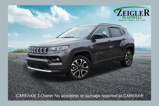 Gray 2023 Jeep Compass Limited for sale in Plainwell, MI