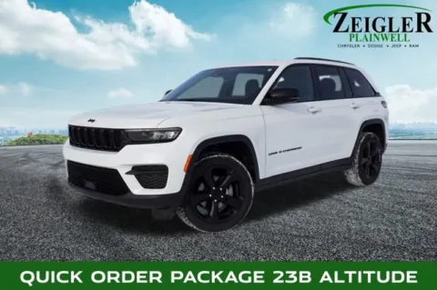 White 2023 Jeep Grand Cherokee Altitude X for sale in Plainwell, MI
