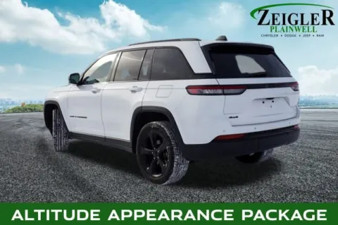 Photos of 2023 Jeep Grand Cherokee Altitude X for sale in Plainwell, MI at Zeigler Chrysler Dodge Jeep Ram of Plainwell