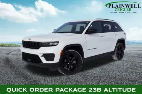 White 2023 Jeep Grand Cherokee Altitude X for sale in Plainwell, MI