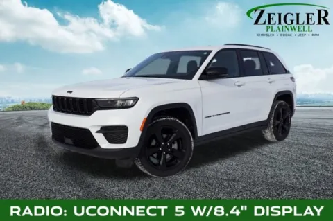 White 2023 Jeep Grand Cherokee Altitude X for sale in Plainwell, MI