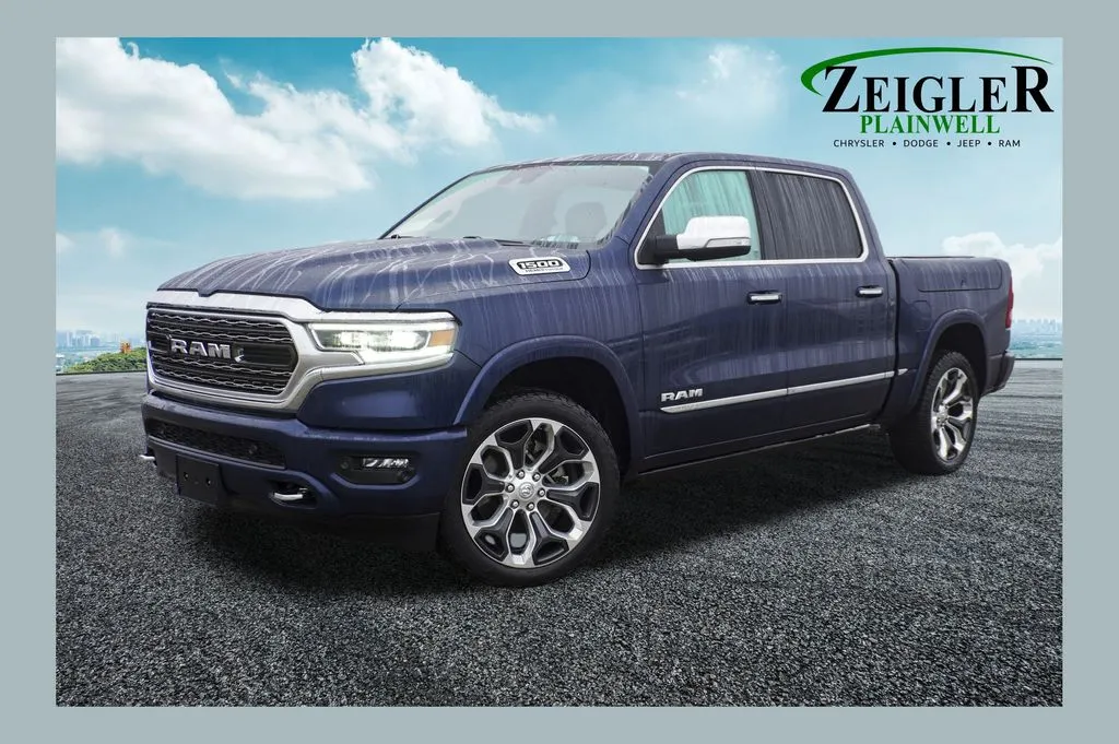 Blue 2021 Ram 1500 Limited for sale in Plainwell, MI