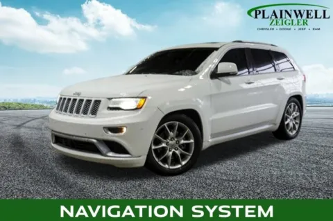White 2016 Jeep Grand Cherokee Summit for sale in Plainwell, MI