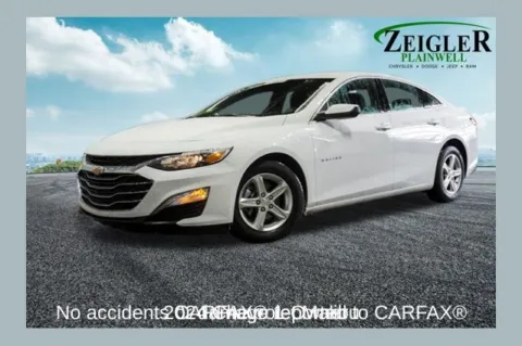 White 2024 Chevrolet Malibu LS for sale in Plainwell, MI
