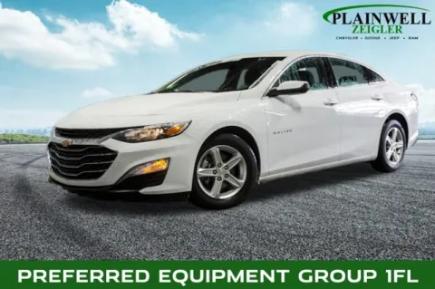 White 2024 Chevrolet Malibu LS for sale in Plainwell, MI