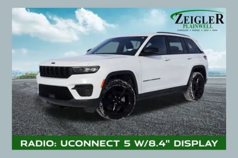 White 2023 Jeep Grand Cherokee Altitude X for sale in Plainwell, MI