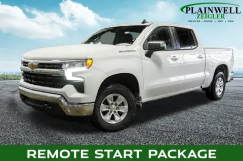 White 2025 Chevrolet Silverado 1500 LT for sale in Plainwell, MI