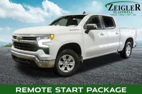 White 2025 Chevrolet Silverado 1500 LT for sale in Plainwell, MI
