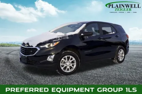 Black 2021 Chevrolet Equinox LS for sale in Plainwell, MI