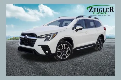 White 2023 Subaru Ascent Limited for sale in Plainwell, MI