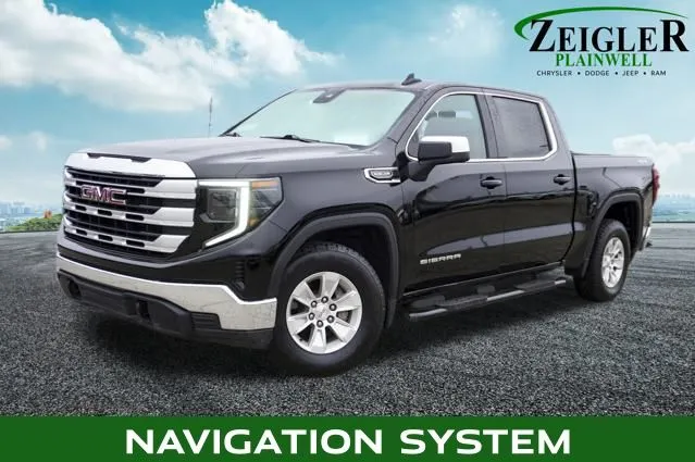 Black 2023 GMC Sierra 1500 SLE for sale in Plainwell, MI