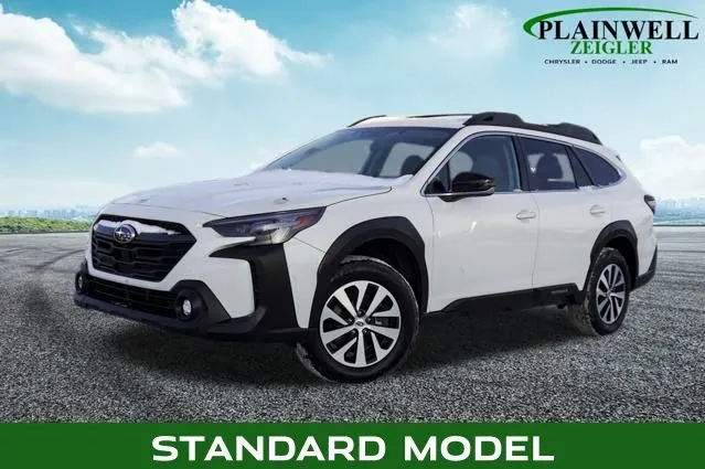 White 2024 Subaru Outback Premium for sale in Plainwell, MI