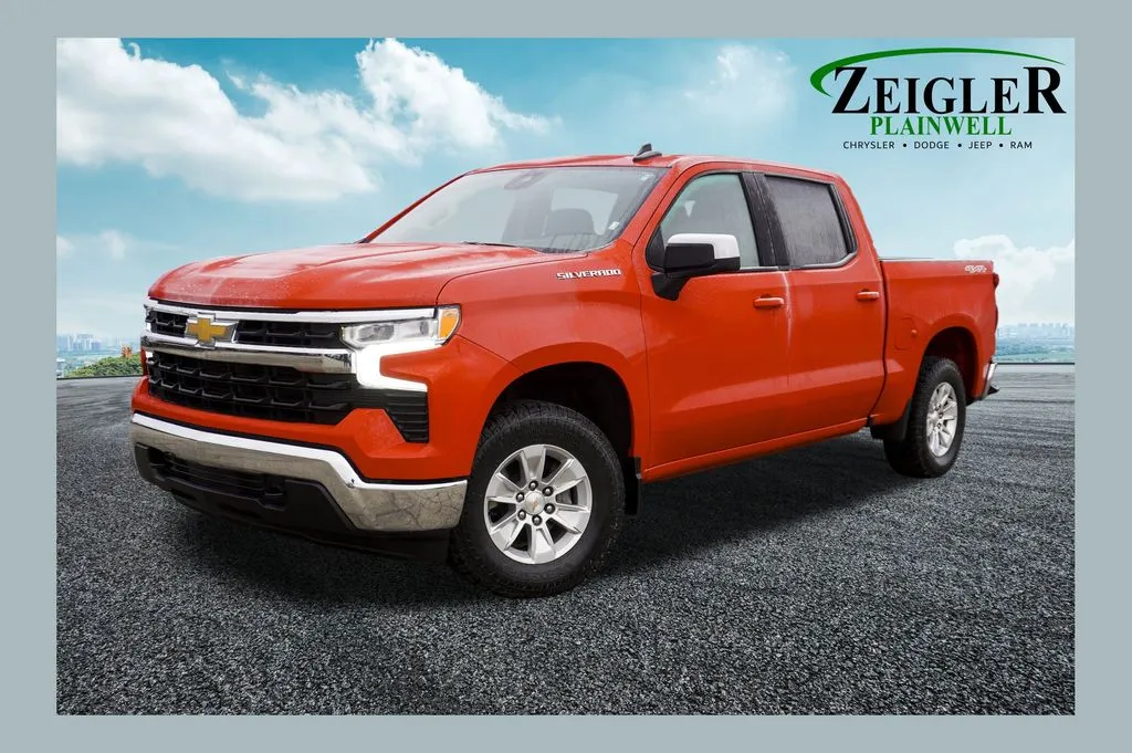 Red 2025 Chevrolet Silverado 1500 LT for sale in Plainwell, MI