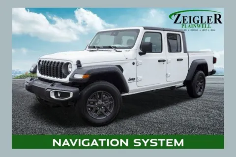 White 2025 Jeep Gladiator Sport S for sale in Plainwell, MI