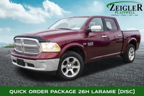 Red 2018 Ram 1500 Laramie for sale in Plainwell, MI