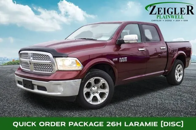 Red 2018 Ram 1500 Laramie for sale in Plainwell, MI