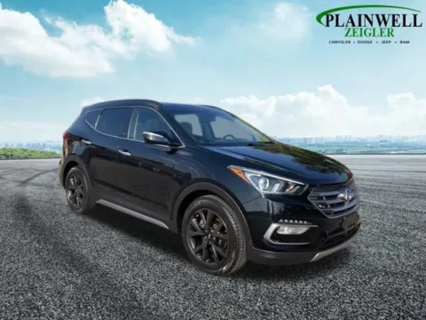 Black 2017 Hyundai Santa Fe Sport 2.0T Ultimate for sale in Plainwell, MI