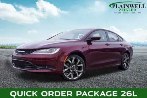 Red 2016 Chrysler 200 S for sale in Plainwell, MI