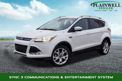 White 2016 Ford Escape Titanium for sale in Plainwell, MI