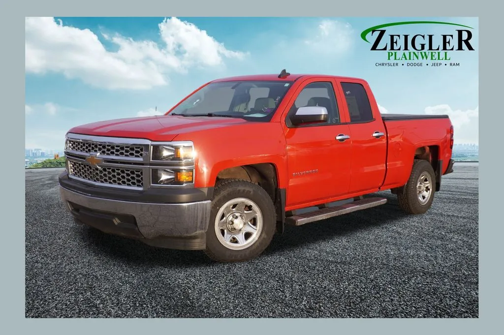 Red 2015 Chevrolet Silverado 1500 LS for sale in Plainwell, MI