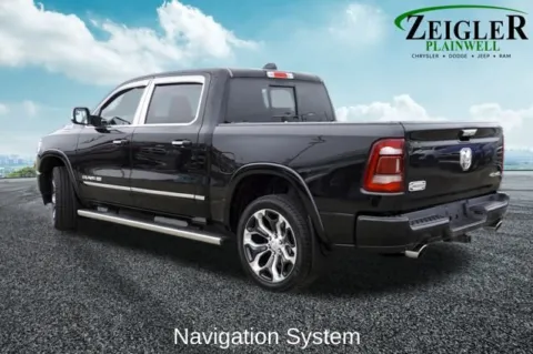 Photos of 2022 Ram 1500 Laramie Longhorn for sale in Plainwell, MI at Zeigler Chrysler Dodge Jeep Ram of Plainwell