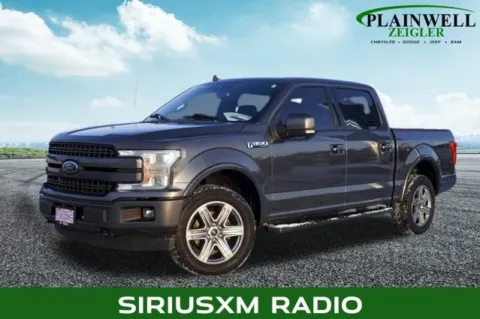 Blue 2019 Ford F-150 Lariat for sale in Plainwell, MI