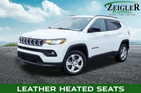 White 2023 Jeep Compass Latitude for sale in Plainwell, MI
