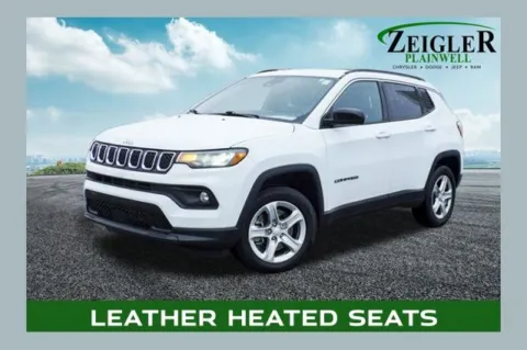White 2023 Jeep Compass Latitude for sale in Plainwell, MI