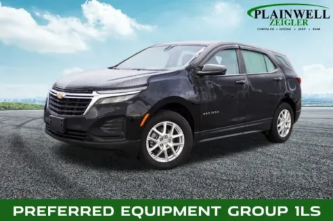 Black 2023 Chevrolet Equinox LS for sale in Plainwell, MI