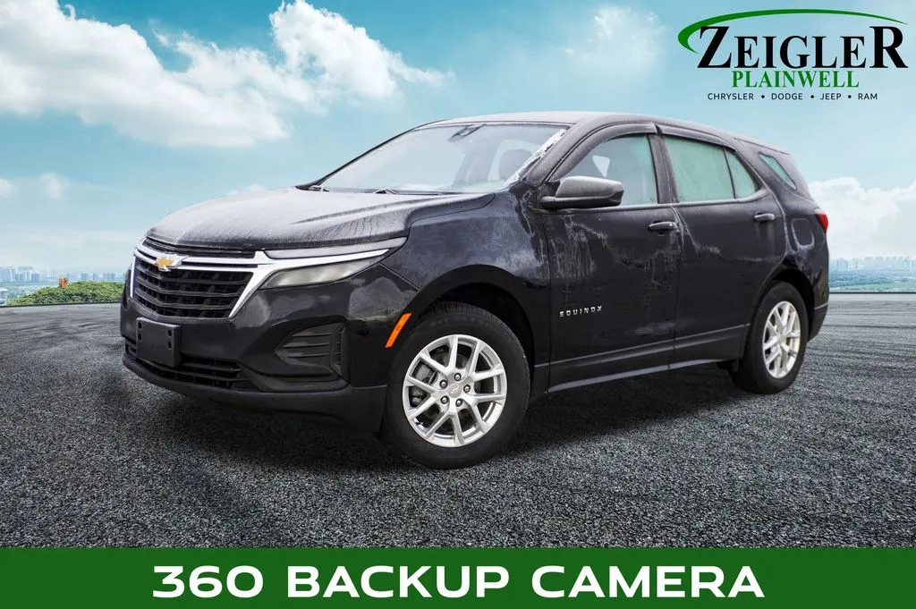 Black 2023 Chevrolet Equinox LS for sale in Plainwell, MI