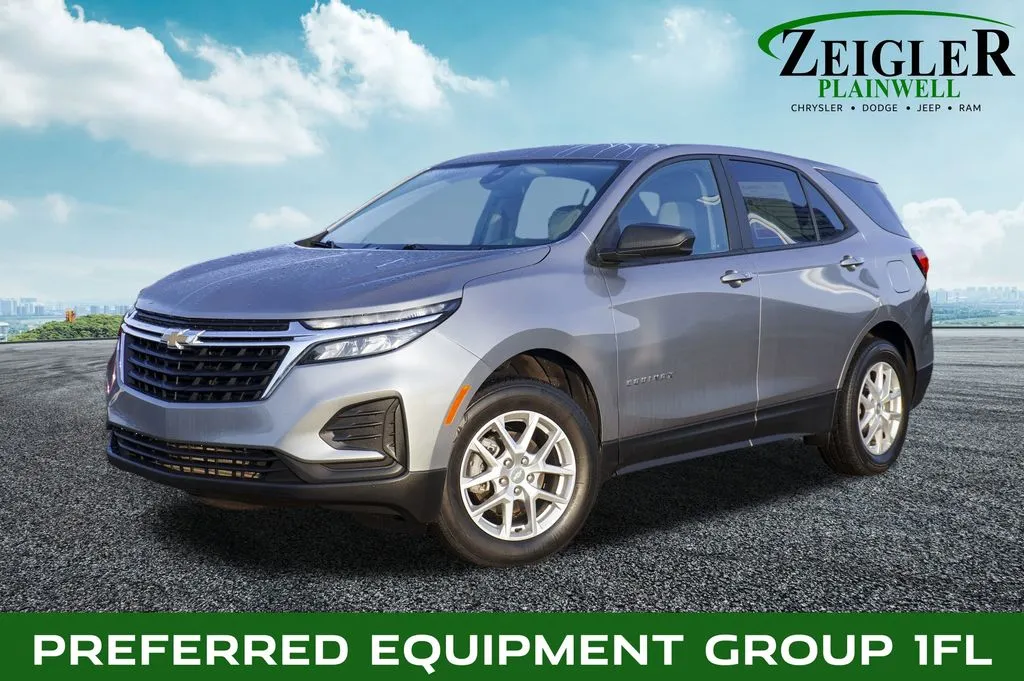 Gray 2023 Chevrolet Equinox LS for sale in Plainwell, MI