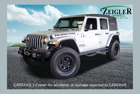 Silver 2023 Jeep Wrangler Rubicon for sale in Plainwell, MI