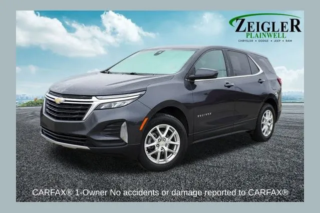 Gray 2022 Chevrolet Equinox LT for sale in Plainwell, MI