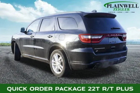 Photos of 2025 Dodge Durango R/T Plus for sale in Plainwell, MI at Zeigler Chrysler Dodge Jeep Ram of Plainwell