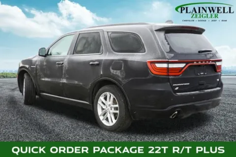 Photos of 2025 Dodge Durango R/T Plus for sale in Plainwell, MI at Zeigler Chrysler Dodge Jeep Ram of Plainwell