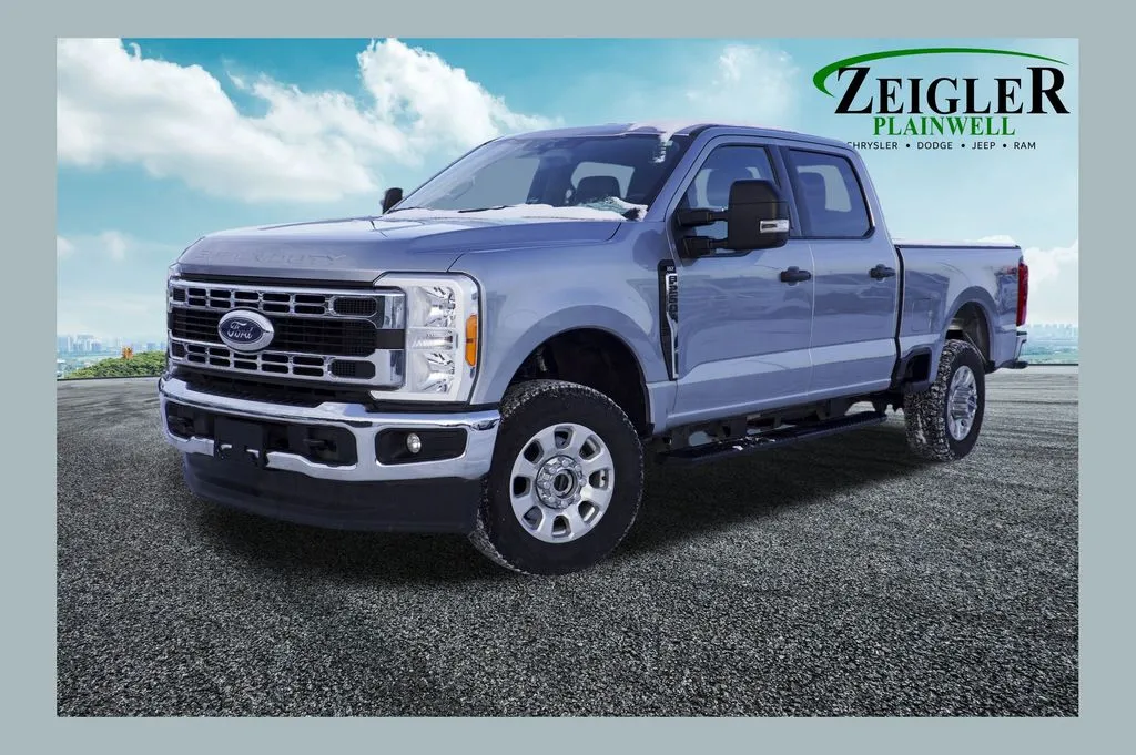 Silver 2023 Ford F-250SD XLT for sale in Plainwell, MI