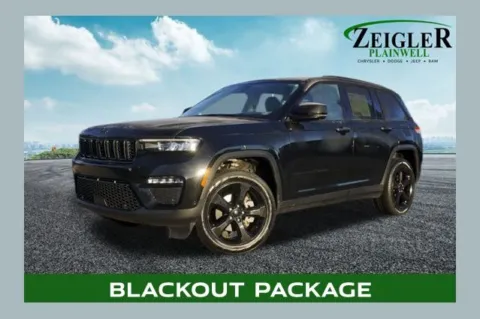 Black 2023 Jeep Grand Cherokee Limited for sale in Plainwell, MI