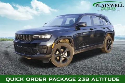 Black 2023 Jeep Grand Cherokee Altitude X for sale in Plainwell, MI
