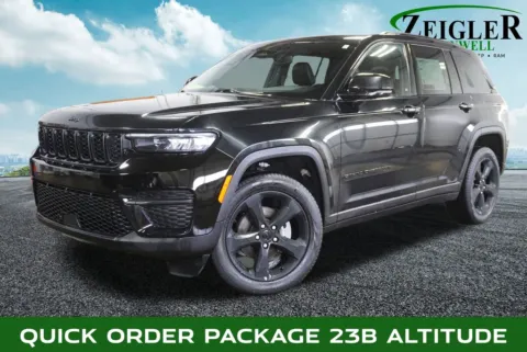 Black 2023 Jeep Grand Cherokee Altitude X for sale in Plainwell, MI