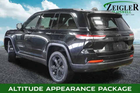 Photos of 2023 Jeep Grand Cherokee Altitude X for sale in Plainwell, MI at Zeigler Chrysler Dodge Jeep Ram of Plainwell