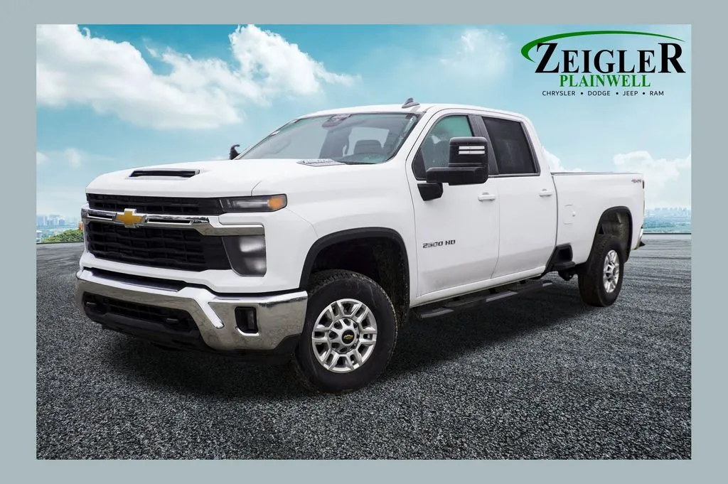 White 2025 Chevrolet Silverado 2500HD LT for sale in Plainwell, MI