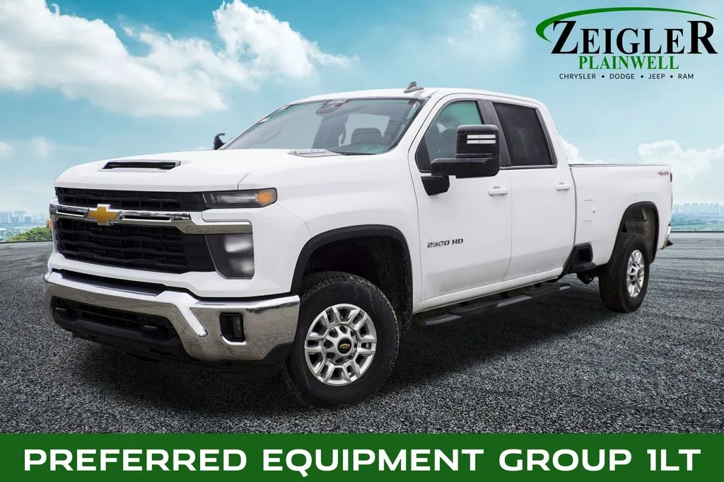White 2025 Chevrolet Silverado 2500HD LT for sale in Plainwell, MI