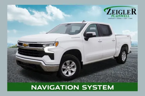 White 2025 Chevrolet Silverado 1500 LT for sale in Plainwell, MI