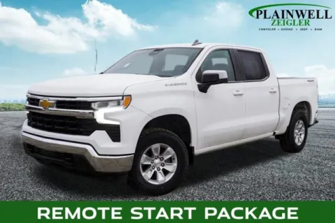 White 2025 Chevrolet Silverado 1500 LT for sale in Plainwell, MI