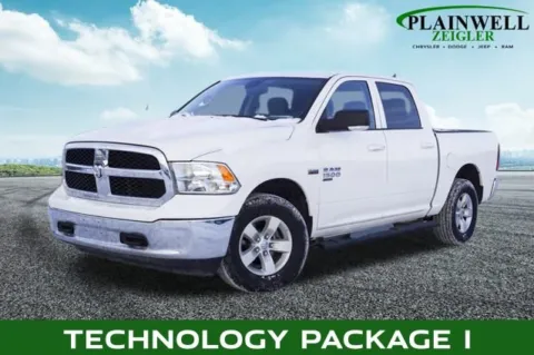 White 2022 Ram 1500 Classic SLT for sale in Plainwell, MI