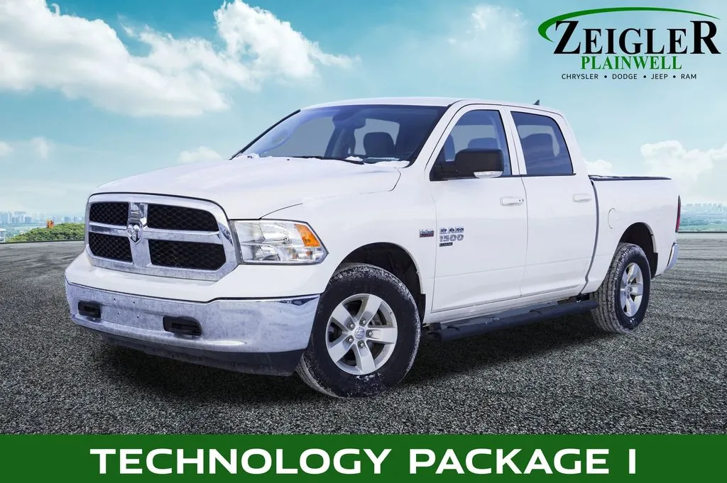 White 2022 Ram 1500 Classic SLT for sale in Plainwell, MI