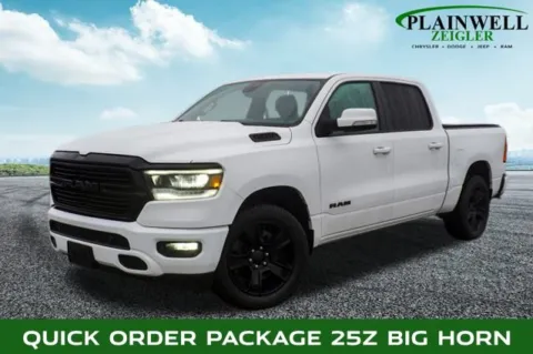 White 2020 Ram 1500 Big Horn/Lone Star for sale in Plainwell, MI