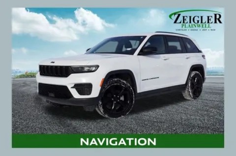 White 2023 Jeep Grand Cherokee Altitude X for sale in Plainwell, MI