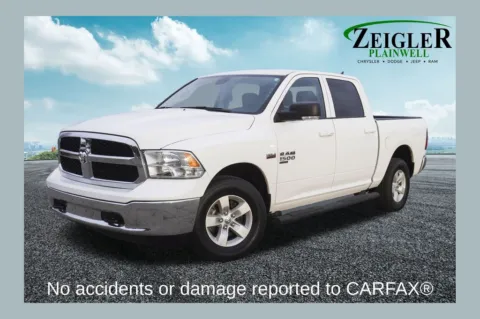 White 2022 Ram 1500 Classic SLT for sale in Plainwell, MI